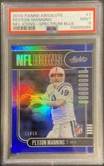 Peyton Manning [Spectrum Blue] Football Cards 2019 Panini Absolute NFL Icons Prices