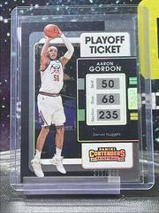 Aaron Gordon [Playoff] #58 Basketball Cards 2021 Panini Contenders Prices