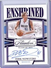 Dirk Nowitzki [Amethyst] #26 Basketball Cards 2022 Panini Flawless Enshrined Signature Prices
