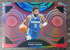 Kyrie Irving [Red Flood] #1 Basketball Cards 2022 Panini Obsidian Tunnel Vision Prices