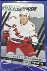 Andrei Svechnikov Hockey Cards 2022 Upper Deck Synergy Cast For Greatness Prices