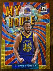 Stephen Curry [Gold Wave] #3 Basketball Cards 2021 Panini Donruss Optic My House Prices