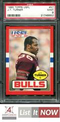 J.T. Turner #57 Football Cards 1985 Topps USFL Prices