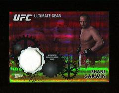 Shane Carwin [Gold] Ufc Cards 2010 Topps UFC Ultimate Gear Relic Prices