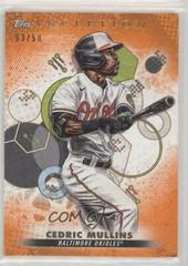 Cedric Mullins [Orange] #71 Baseball Cards 2022 Topps Inception Prices