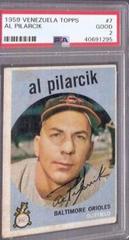 Al Pilarcik #7 Baseball Cards 1959 Venezuela Topps Prices