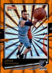 Jonas Valanciunas [Orange Laser] #1 Basketball Cards 2020 Donruss Prices