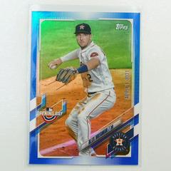 Alex Bregman [Blue Foil] #58 Baseball Cards 2021 Topps Opening Day Prices