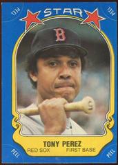 Tony Perez #66 Baseball Cards 1981 Fleer Star Stickers Prices