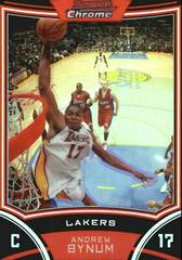 Andrew Bynum Basketball Cards 2008 Bowman Chrome Prices
