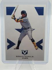 Ronald Acuna Jr. [Purple] Baseball Cards 2022 Panini Chronicles Vertex Prices