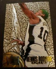 Dennis Rodman [Silver Spotlight] #100 Basketball Cards 1995 Metal Prices