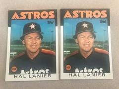 Hal Lanier #60T Baseball Cards 1986 Topps Traded Prices