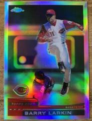 Barry Larkin [Refractor] #85 Baseball Cards 2000 Topps Chrome Prices