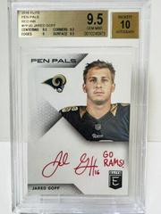 Jared Goff [Red Ink] #PP-JG Football Cards 2016 Panini Donruss Elite Pen Pals Autographs Prices