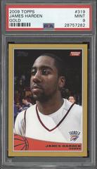 James Harden [Gold] #319 Basketball Cards 2009 Topps Prices