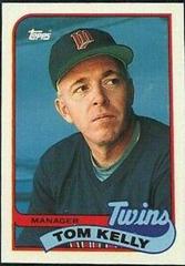 Tom Kelly #14 Baseball Cards 1989 Topps Tiffany Prices