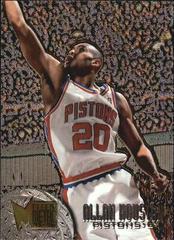 Allan Houston Basketball Cards 1995 Metal Prices