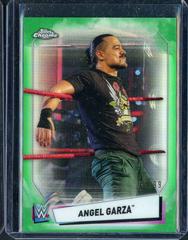 Angel Garza [Green Refractor] Wrestling Cards 2021 Topps Chrome WWE Prices