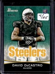 David DeCastro [Green] #173 Football Cards 2012 Bowman Prices
