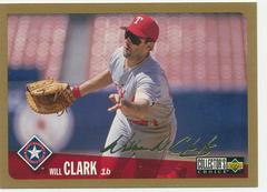 Will Clark [Gold Signature] #320 Baseball Cards 1996 Collector's Choice Prices