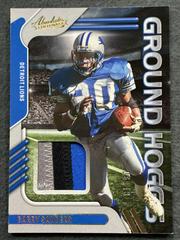 Barry Sanders [Gold] #GH-16 Football Cards 2022 Panini Absolute Ground Hoggs Materials Prices