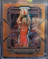 Cynthia Cooper Dyke [Orange] Basketball Cards 2023 Panini Prizm WNBA Prices
