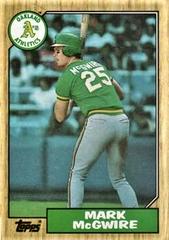 Mark McGwire #366 Baseball Cards 1987 Topps Prices