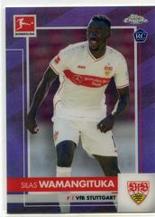 Silas Wamangituka [Purple Refractor] Soccer Cards 2020 Topps Chrome Bundesliga Prices