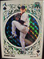 Gerrit Cole [Green] #A-3 Baseball Cards 2022 Panini Mosaic Aces Prices