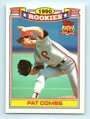 Pat Combs #7 Baseball Cards 1991 Topps Glossy Rookies Prices