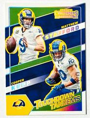Cooper Kupp, Matthew Stafford [Silver] #TDT-LAR Football Cards 2022 Panini Contenders Touchdown Tandems Prices