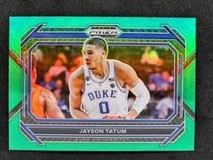 Jayson Tatum [SP Variation Green] #51 Basketball Cards 2023 Panini Prizm Draft Picks Prices