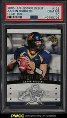 Aaron Rodgers [Gold 150] #126 Football Cards 2005 Upper Deck Rookie Debut Prices