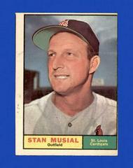 Stan Musial Baseball Cards 1961 Topps Prices