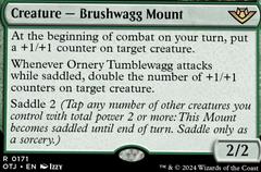 Ornery Tumblewagg [Foil] #342 Magic Outlaws of Thunder Junction Prices