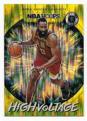 James Harden [Flash] #19 Basketball Cards 2019 Panini Hoops Premium Stock High Voltage Prices