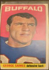 George Saimes #39 Football Cards 1965 Topps Prices