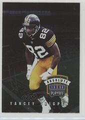Yancey Thigpen Football Cards 1996 Playoff Absolute Prices