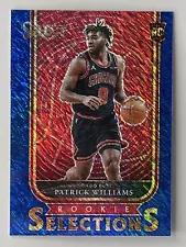 Patrick Williams [Blue Shimmer] #12 Basketball Cards 2020 Panini Select Rookie Selections Prices
