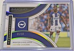 Moises Caicedo [Gold] #8 Soccer Cards 2022 Panini Immaculate Collection Introductions Prices