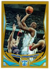 Jamal Mashburn [Gold Refractor] Basketball Cards 2004 Topps Chrome Prices