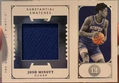 Josh Minott #ES-JMO Basketball Cards 2022 Panini Chronicles Draft Picks Encased Substantial Rookie Swatches Prices