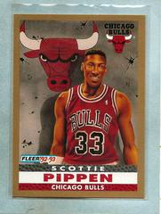 Scottie Pippen Basketball Cards 1992 Fleer Prices