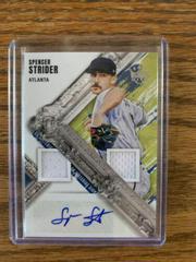 Spencer Strider Baseball Cards 2022 Panini Diamond Kings DK Materials Signatures Prices