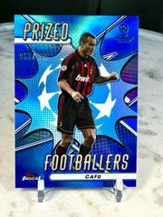 Cafu [Blue] #PF-2 Soccer Cards 2022 Topps Finest UEFA Club Competitions Prized Footballers Prices