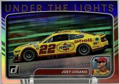 Joey Logano [Holographic] #UL7 Racing Cards 2023 Panini Donruss NASCAR Under the Lights Prices