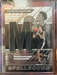 Victor Wembanyama #3 Basketball Cards 2023 Donruss Elite Spellbound Prices