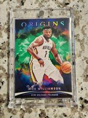 Zion Williamson [Green] #1 Basketball Cards 2021 Panini Origins Prices