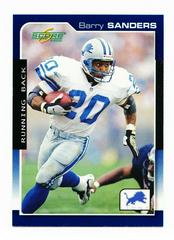 Barry Sanders #69 Football Cards 2000 Panini Score Prices
